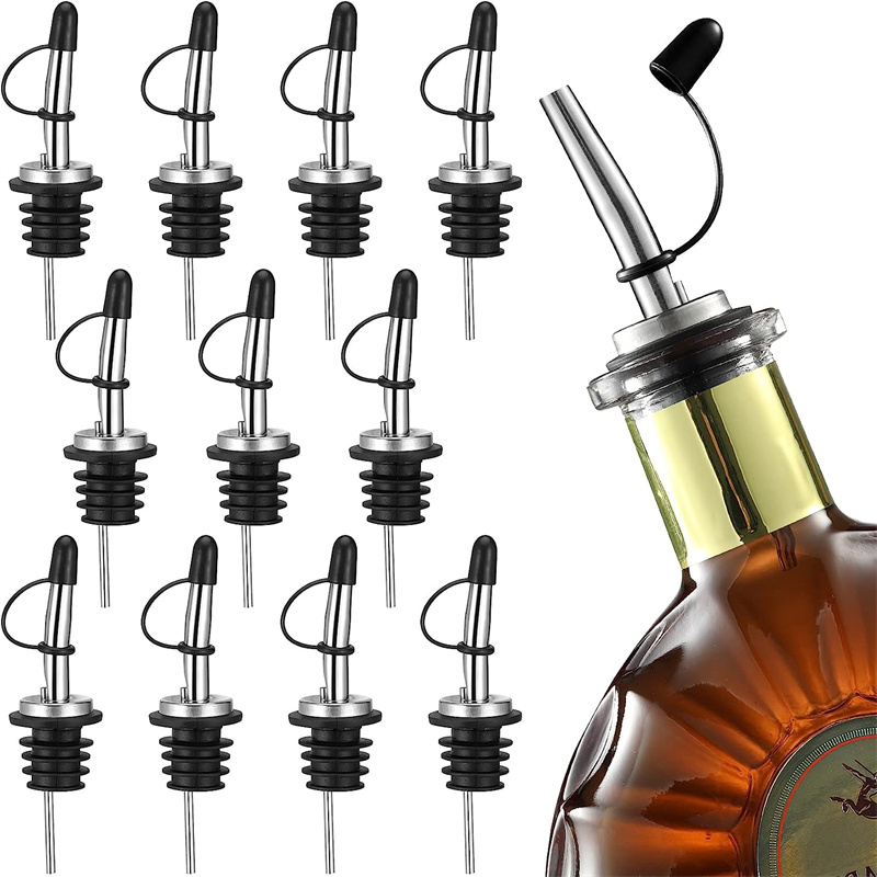 Speed Pourer Cap - Geschwindigkeitsgießer aus Edelstahl mit konischem Ausgießer,