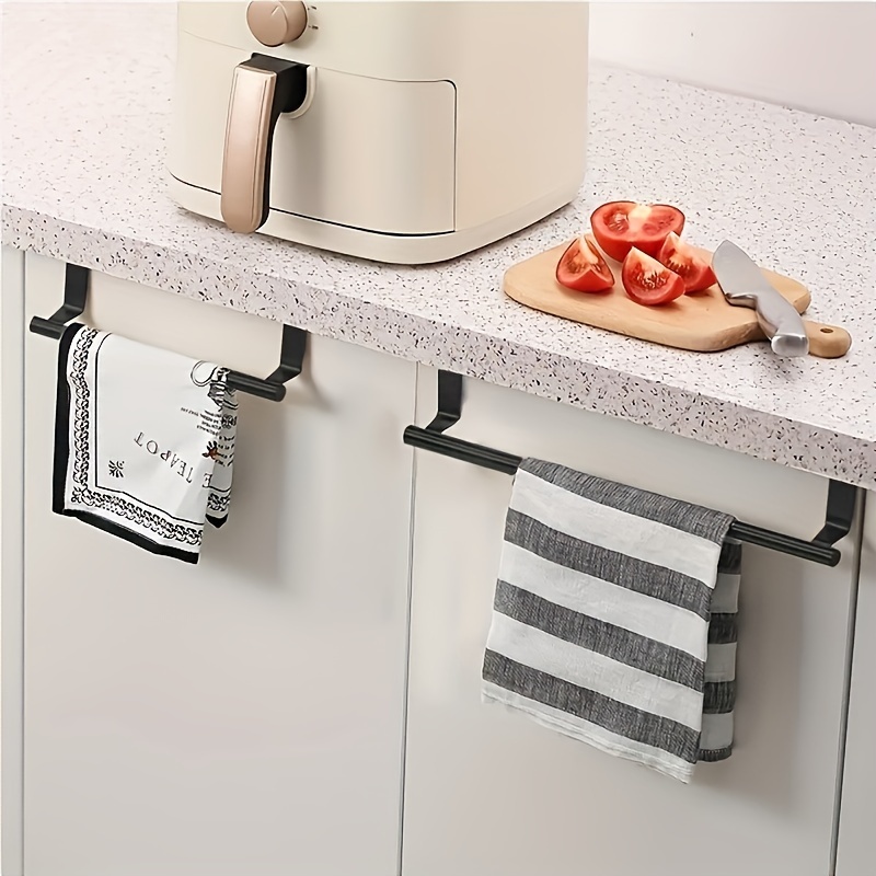 Home Bar And Kitchen - Moderner Küchenhandtuchhaken aus Edelstahl zur Wandmontage,