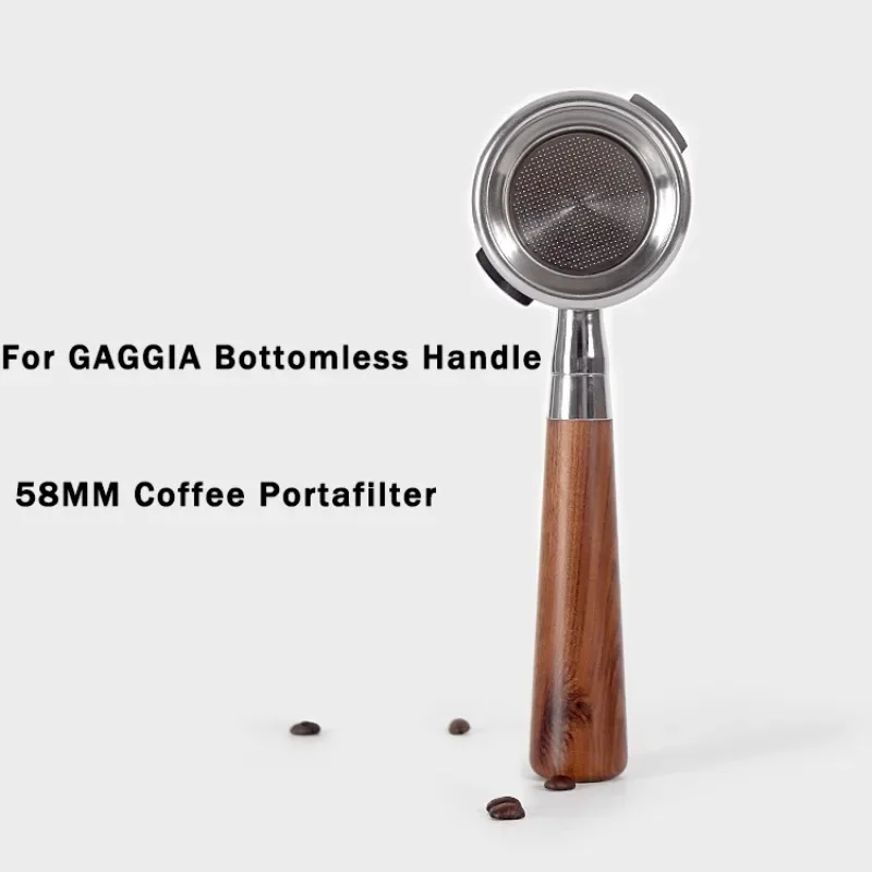 Home Bar Supplies - 58mm Filter für GAGGIA Kaffeemaschine Bodenloser
