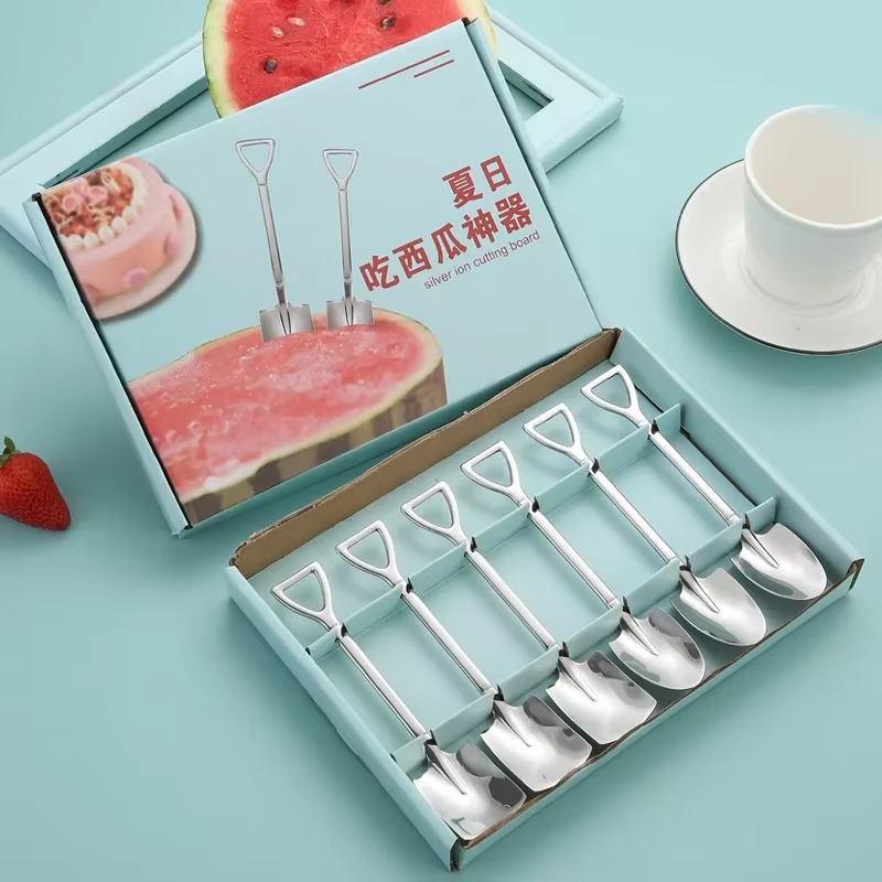 Ice Pick Pick - Kreative Schaufel Edelstahl Wassermelone Eis Kaffee