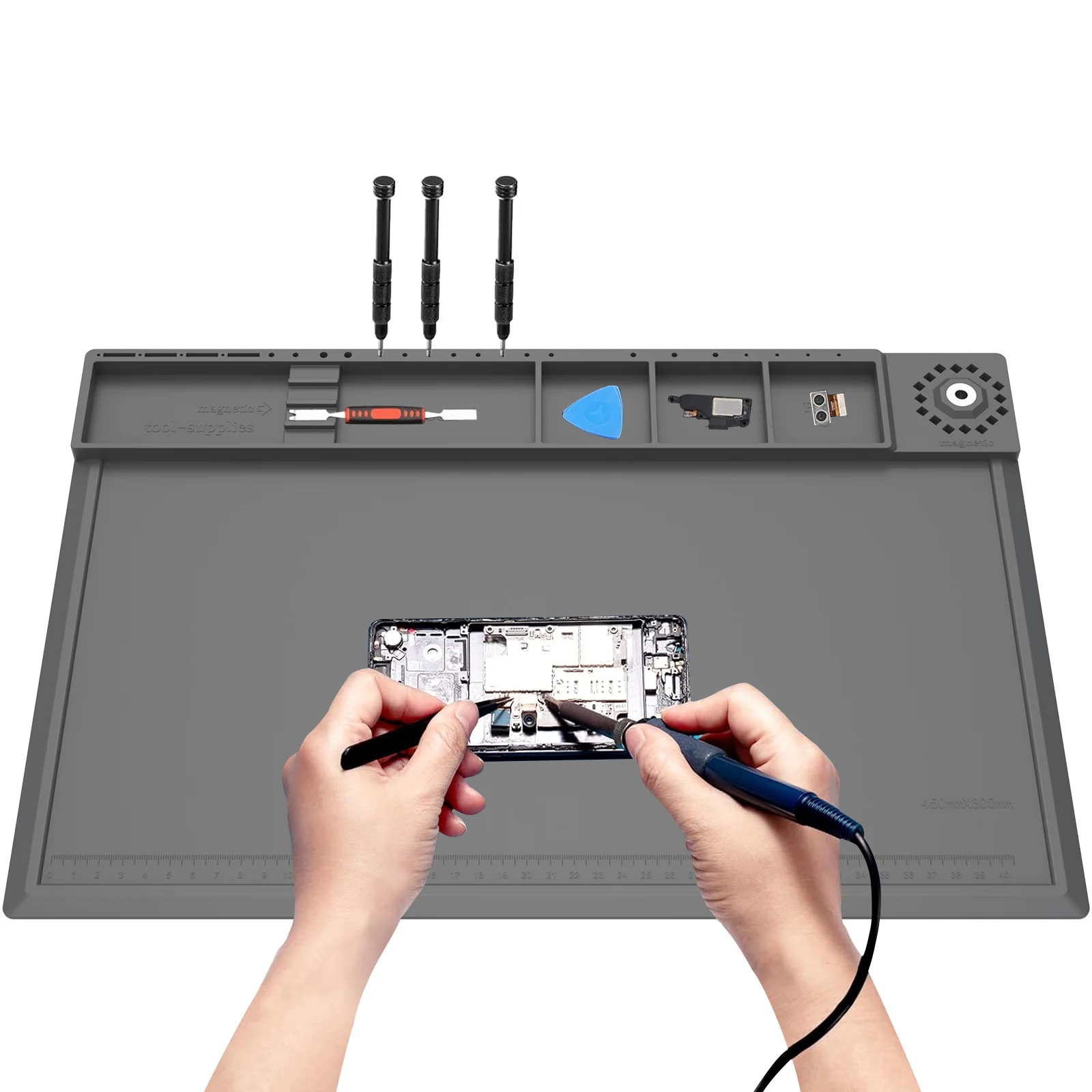 Bar Mat Rubber - Lötstation Matte Silikon Arbeitsreparatur Pad 932