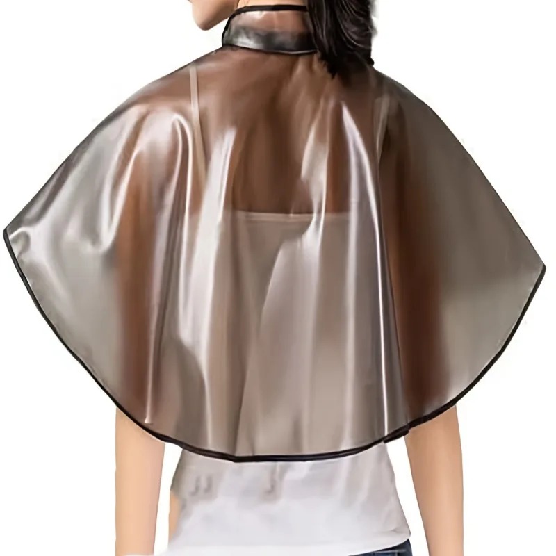 Home Barber - 1 Stück Wasserdichter Transparenter Haarschneidecape, für