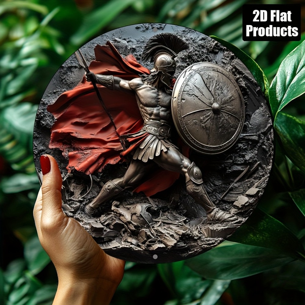 Home Bar And Kitchen - Spartan Warrior Round, ein klassisches Weihnachts-