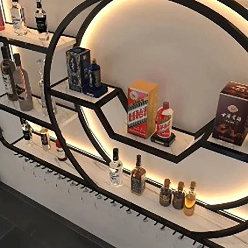 Wein-Nachtclub-Vitrine, Regale – Home Bar Shelves Bewertung und Preis