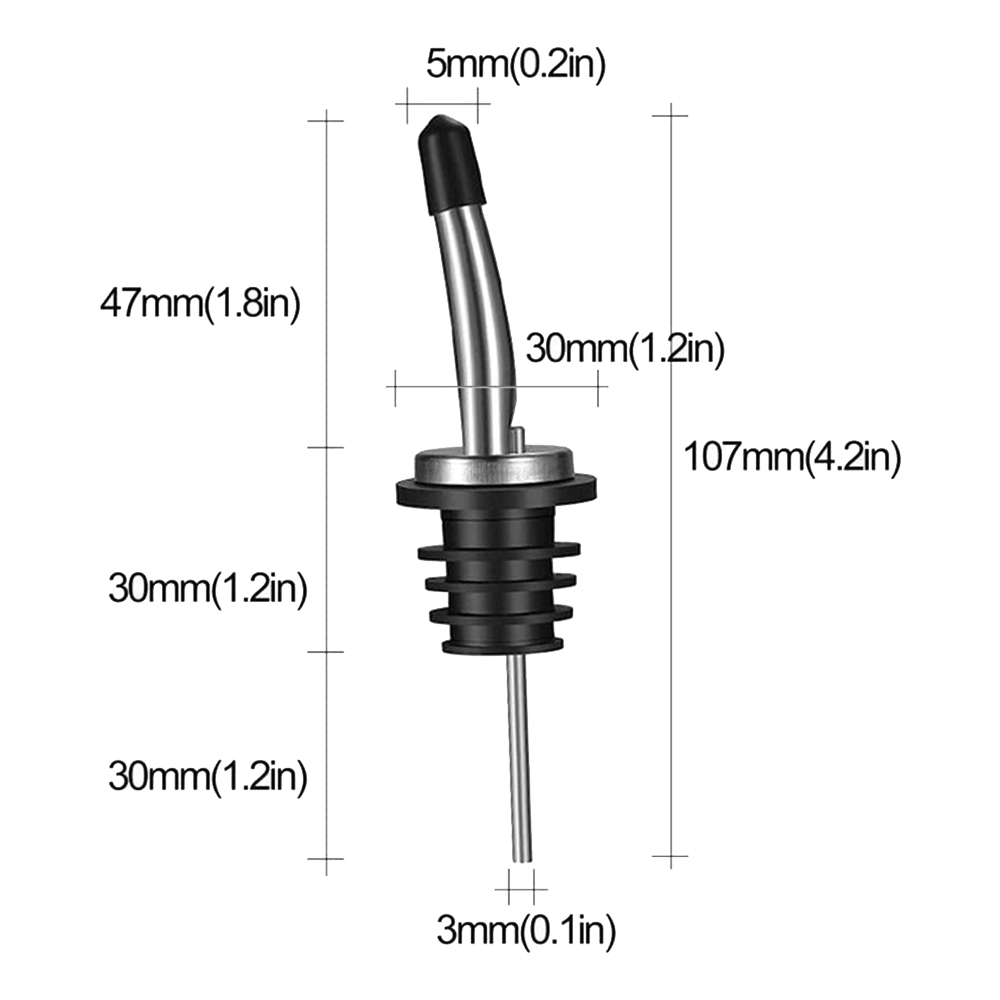 ABNL Edelstahl-Ausgießer, Spee – Speed Pourer Cap Bewertung und Preis