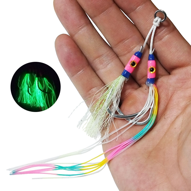 2 Paar/Beutel Leuchtende Jig-H – Jigger Double Sided Bewertung und Preis