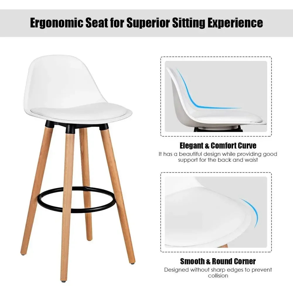 Set aus 4 Barhockern mit PU-Le – Home Bar Stools Bewertung und Preis