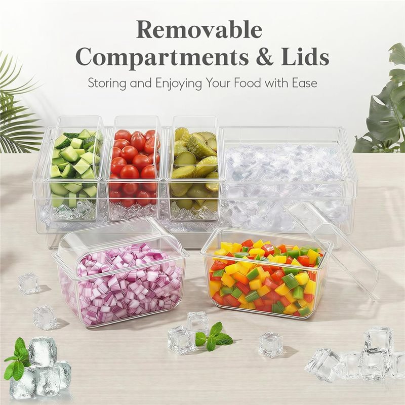 A27F-For Bar Supplies Taco-Ser – Garnish Tray Set Bewertung und Preis