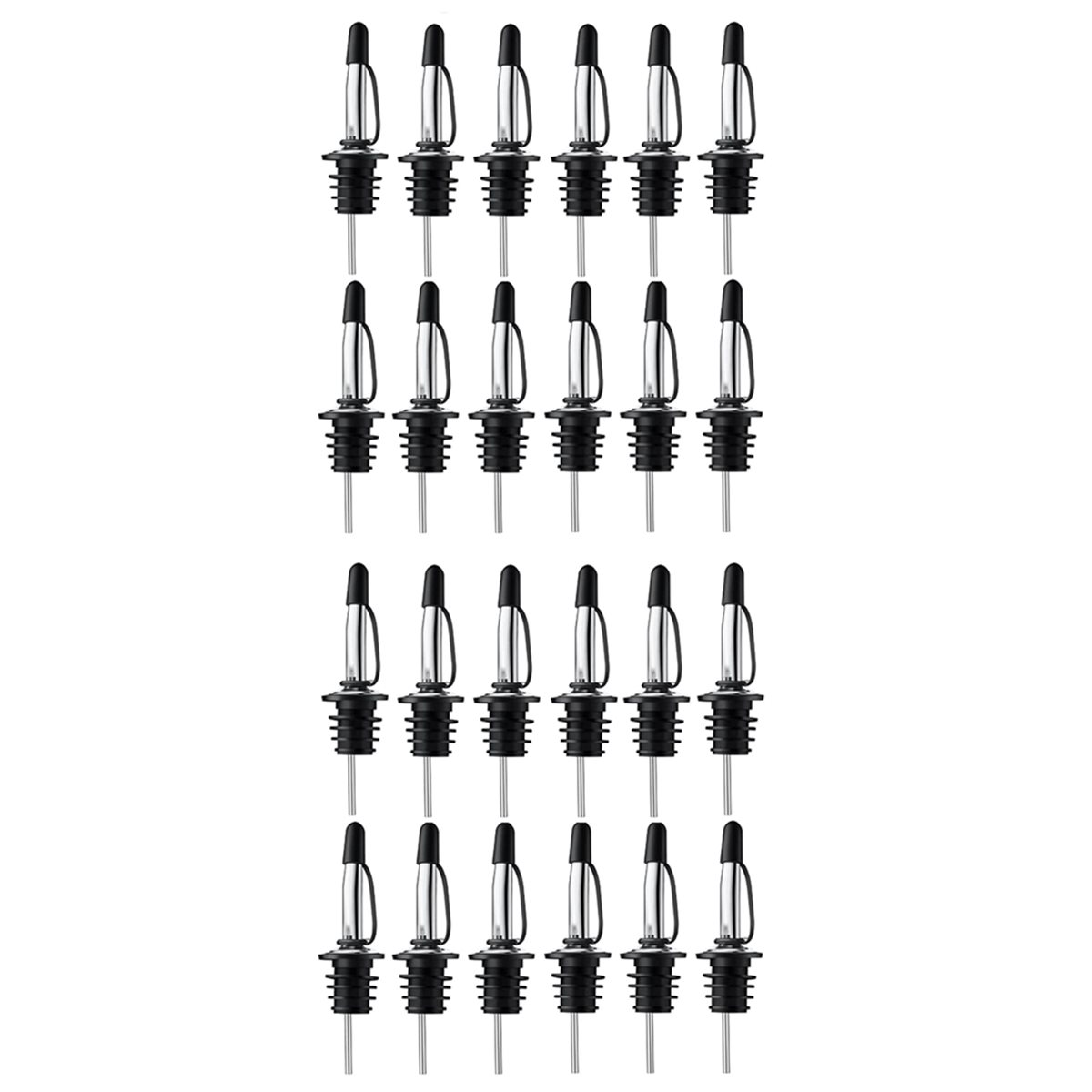24er-Pack Edelstahl-Ausgießer  – Speed Pourer Cap Bewertung und Preis
