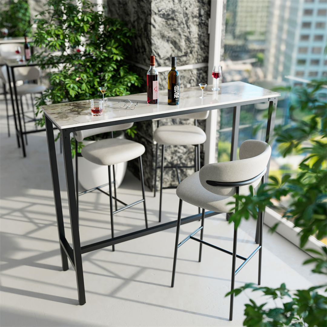 LUVODI Schwarzer Bartisch mit  – Home Bar And Counter Bewertung und Preis