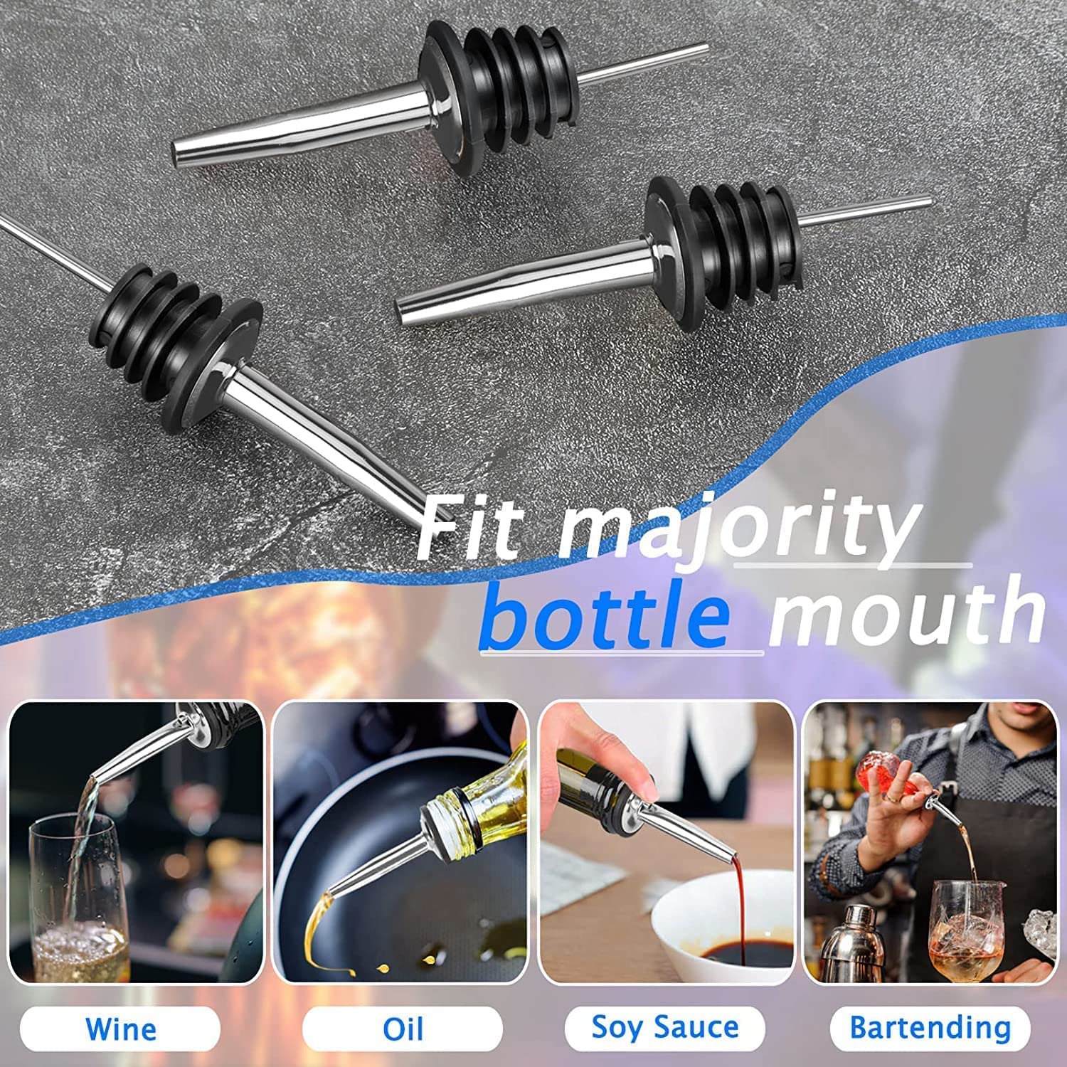 Schnaps auslauf, Aus güsse für – Speed Pourer Cap Bewertung und Preis