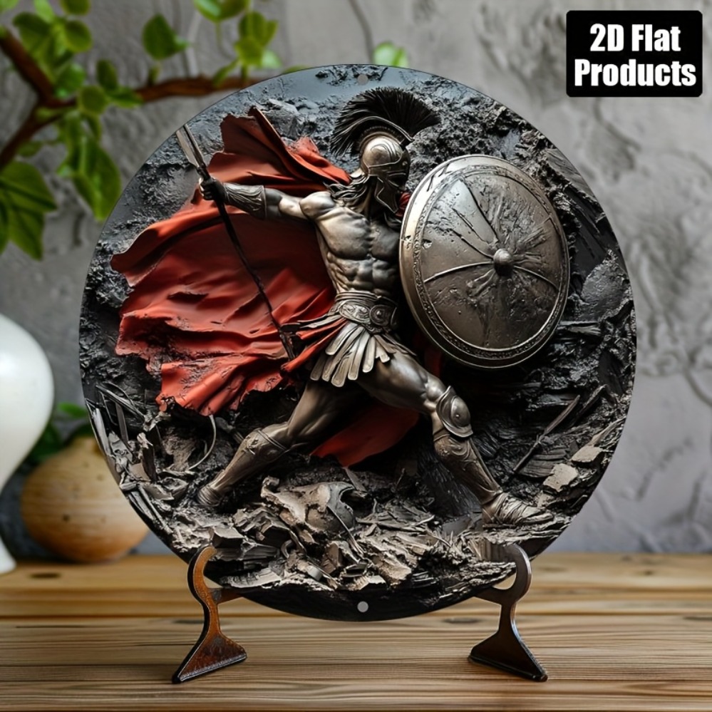 Spartan Warrior Round, ein kla – Home Bar And Kitchen Bewertung und Preis