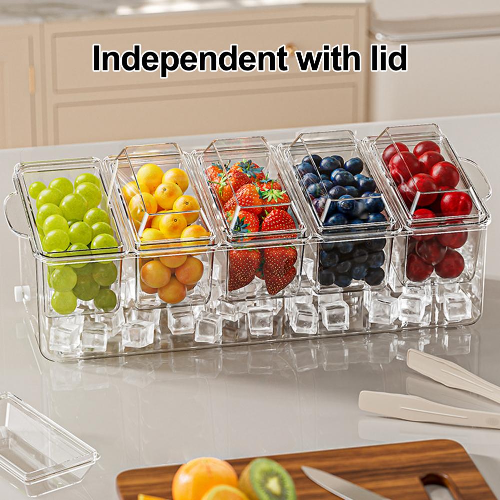 Taco-Bar Servierset für Partys – Garnish Tray Set Bewertung und Preis