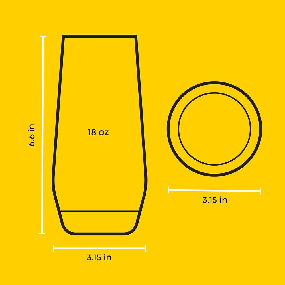 18,5 oz Highball-Gläser-Set, 4 – Highball Glass Set Bewertung und Preis